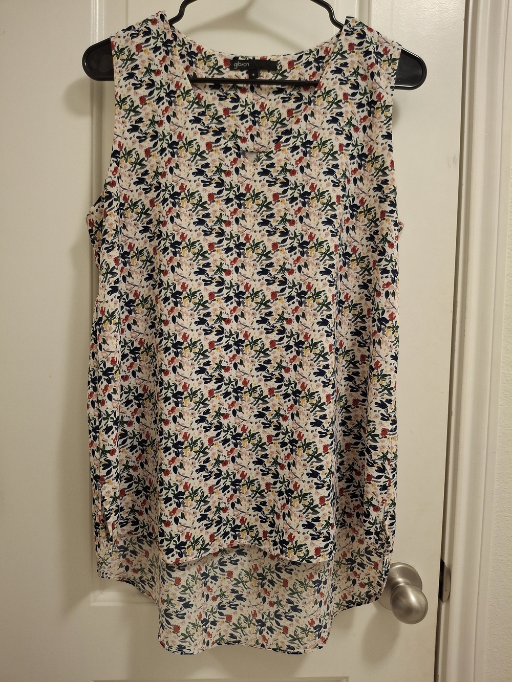Gibson Floral Print Sleeveless Top